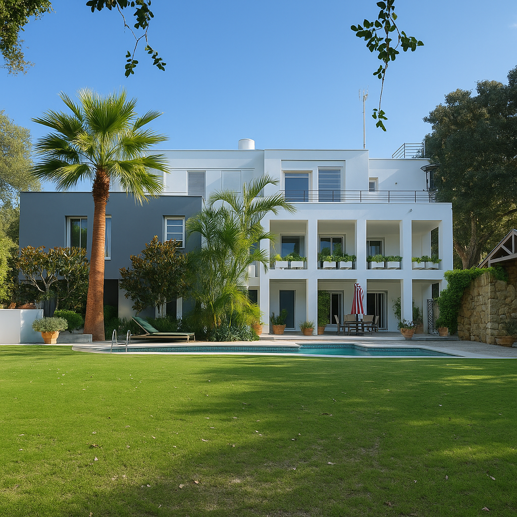 Architect-Designed Villa With Vaulted Entrance In Sotogrande Alto — Collection Photo — Ref CE0329